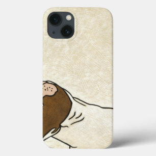 Coque Case-Mate iPhone Profil de bouledogue français recherchant
