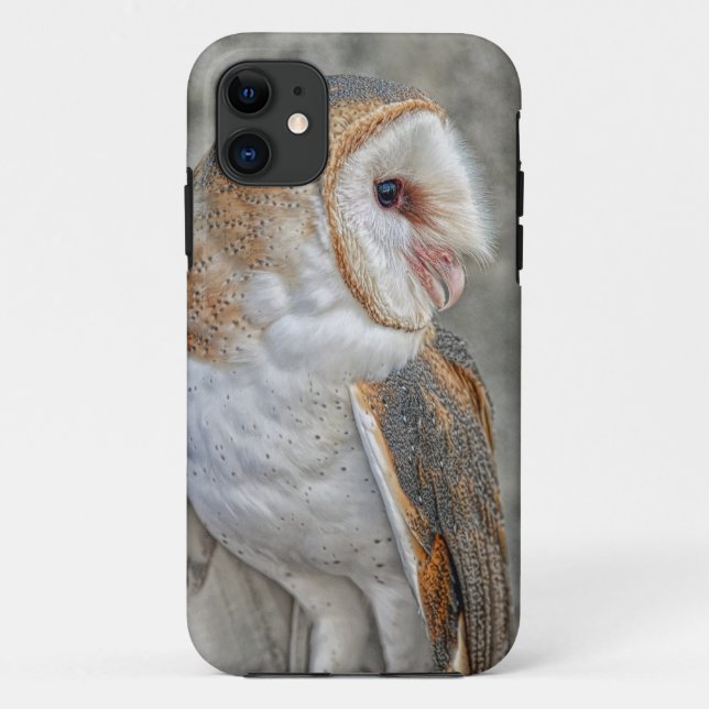 Coques Case-Mate iPhone Profil de hibou de grange (Dos)