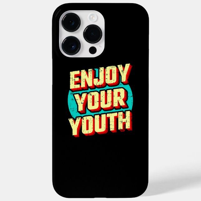 Coques Case-Mate iPhone Profitez de votre jeunesse classique (Verso)
