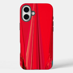 Coque Pour iPhone 16 Plus Profondeur Cramoisi Belle Texture Rouge Abstract