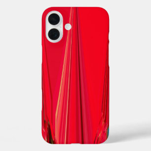 Coque Pour iPhone 16 Plus Profondeur Cramoisi Belle Texture Rouge Abstrait