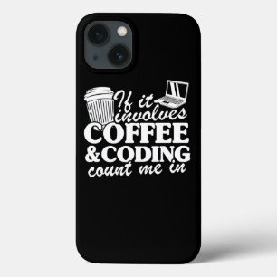 Case-Mate iPhone Case Programmeur de devis de codage de café Développe