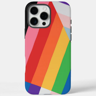 Coque iPhone 16 Pro Max Progrès de la conception du drapeau de fierté - LG