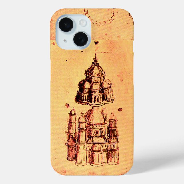 COQUES Case-Mate iPhone PROJET ARCHITECTURAL RENAISSANCE, ARCHITECTE (Verso)
