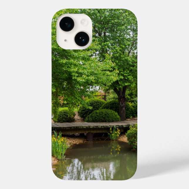 Coques Case-Mate iPhone Promenade de printemps verte (Verso)
