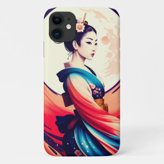 Case-Mate iPhone Case Promenez-Vous Au Lune Japonaise Geisha