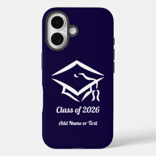 Coque Pour iPhone 16 Promotion de 20?? NVYWHT Année personnalisée Nom