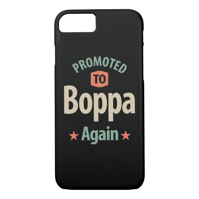 Coques Case-Mate iPhone Promu À Boppa À Nouveau | Cadeau Père Grand-Père (Dos)