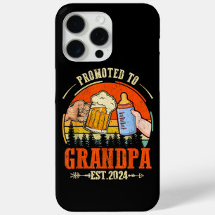 Coque Case-Mate iPhone Promu à Grandpa Est 2024 Fête des pères Rétro Nouv