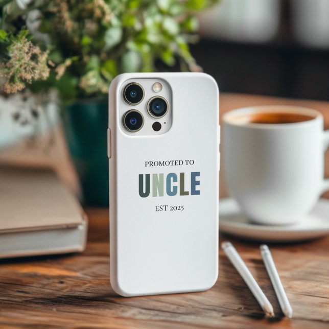 Coques Case-Mate iPhone Promu à oncle EST 2025 | Personnalisé (Créateur téléchargé)