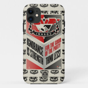 Coque iPhone 11 Propagande 1984 d'Orwell INGSOC