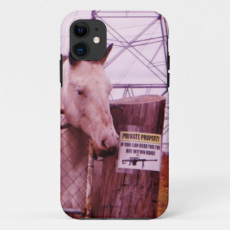 Coque iPhone 11 Propriété privée lavender Horse