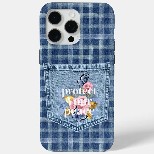 Coques Case-Mate iPhone Protégez votre paix (Verso)