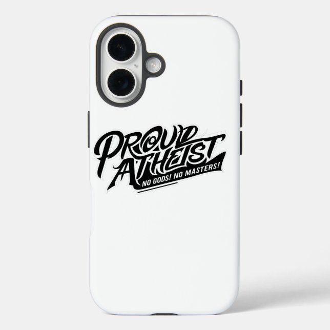 Coques Case-Mate iPhone Proud Atheist (Verso)
