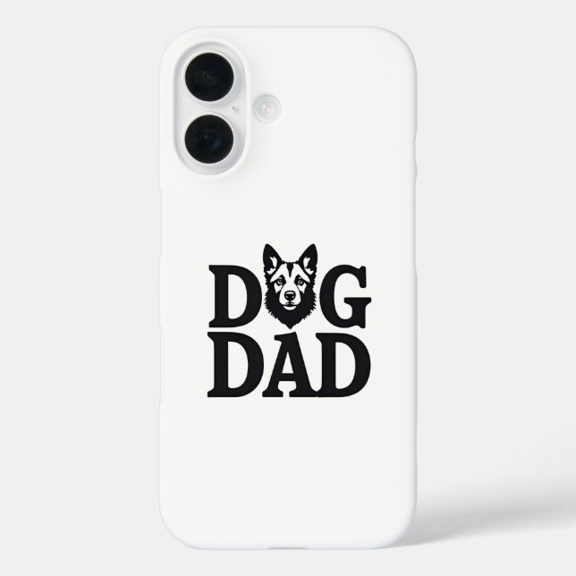 Coques Case-Mate iPhone Proud Dog Dad Apparel & Accessories (Verso)