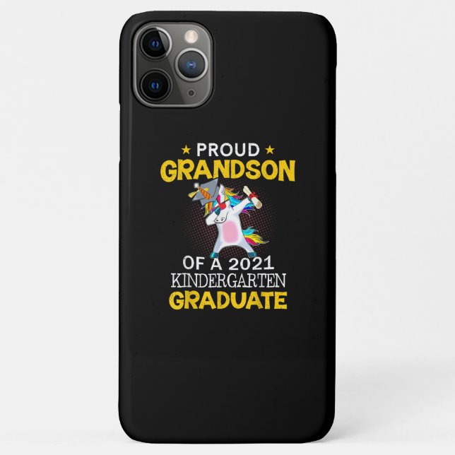 Coques Case-Mate iPhone Proud Grandson 2021 Graduate Unicom (Dos)