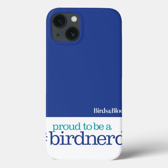 Coques Case-Mate iPhone Proud to be a bird nerd (Verso)