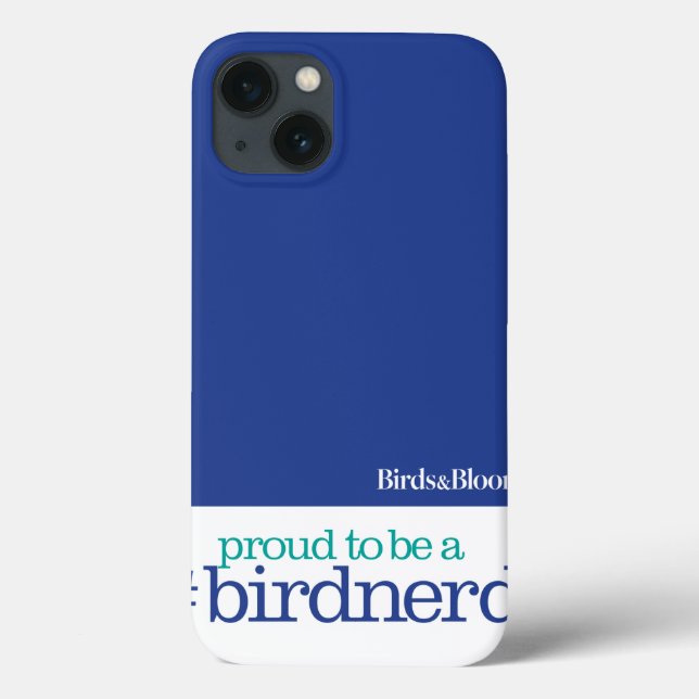 Coques Case-Mate iPhone Proud to be a bird nerd (Verso)