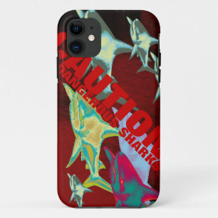 Etui iPhone Case-Mate prudence - requin danger