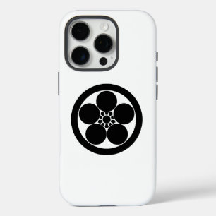 Coque iPhone 16 Pro prunier de style Umebachi