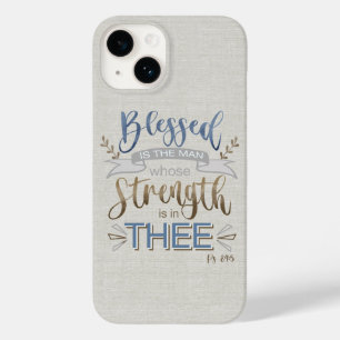 Coque Case-Mate iPhone Psaume 84:5 - Heureux l'Homme
