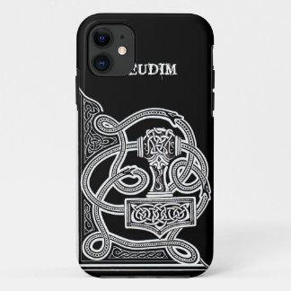 Etui iPhone Case-Mate Pseudim Mjolnir Black