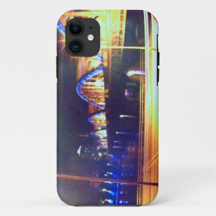 Coque iPhone 11 🌌 🌉 🌙 Psychedelic City Nightscape Fabrique