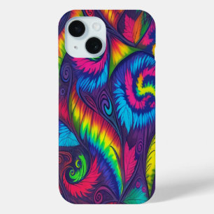 Coque Case-Mate iPhone Psychedelic Swirl Rainbow Phone Case