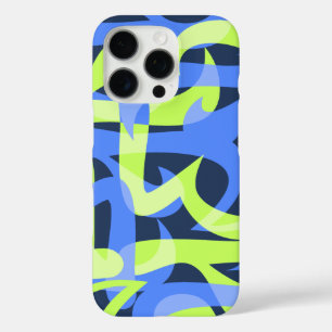 Coques iPhone 16 Pro Psychédélique abstrait d'autoroute rétro