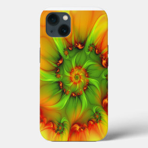 Case-Mate iPhone Case Psychédélique colorée moderne art Abstrait fractal