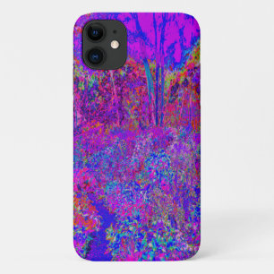 Case-Mate iPhone Case Psychédélique Impressionniste Paysage Violet