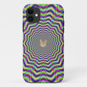 Coques Pour iPhone Psychédélique Web Star + ou - Chat