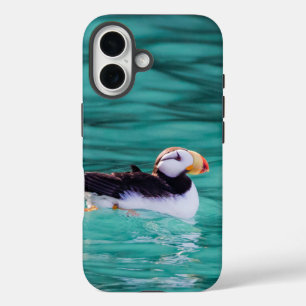 Coque Pour iPhone 16 Puffin Dans La Baie De Résurrection, Alaska