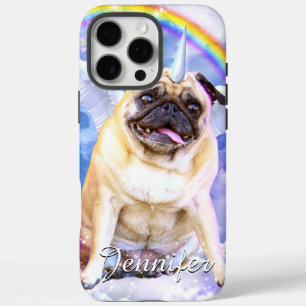 Coque iPhone 16 Pro Max Pug unicorn