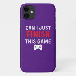 Case-Mate iPhone Case Puis-je juste finir ce jeu, Citation de joueur amu