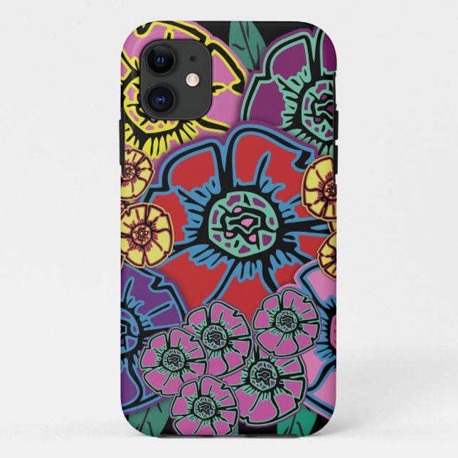 Coques Case-Mate iPhone Puissance des fleurs #14 (Dos)