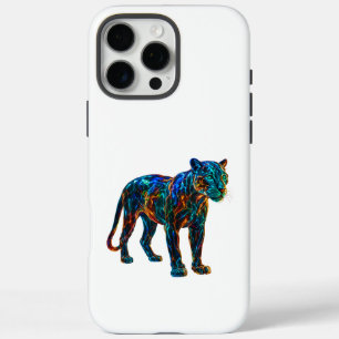 Coque iPhone 16 Pro Max Puissant Panther Art