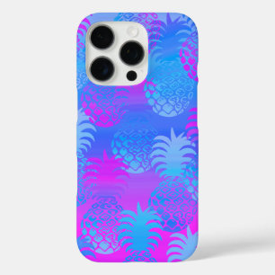 Coque iPhone 16 Pro Pukana Hawaiian Pineappa Sunset Blend Peri