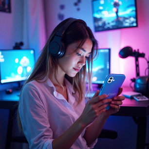 Coque Pour iPhone 16 Pulse Prism - Vaporwave Vibe Gradient