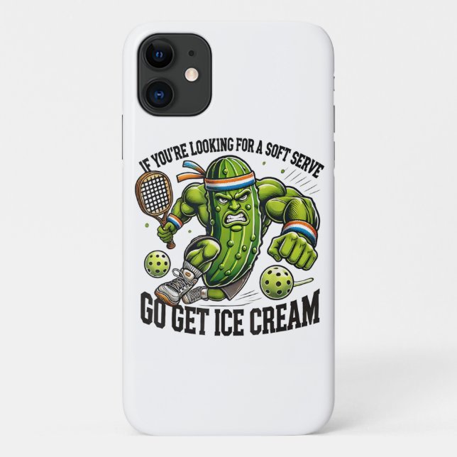 Coques Case-Mate iPhone Pun drôle pour amateur de Pickleball avec un pickl (Dos)