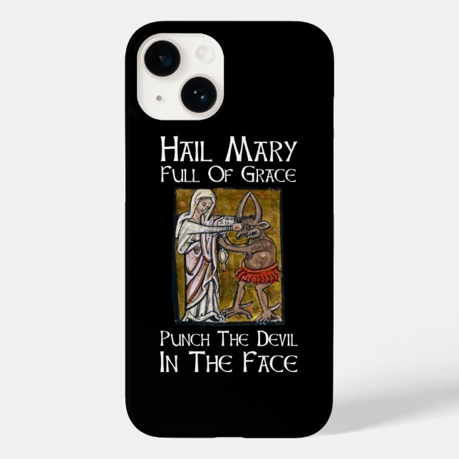 Coques Case-Mate iPhone Punch the Devil in the Face ! (Verso)