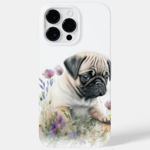 COQUE Case-Mate iPhone PUPPY DE CARLIN NOIR ET TAN ADORABLES