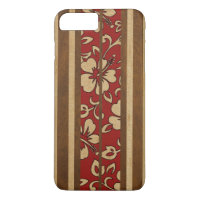 Pupukea Vintage Hawaiian Faux Wood Surboard