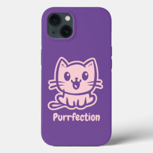 Case-Mate iPhone Case Purfection, Très Mignonne Chat Anime