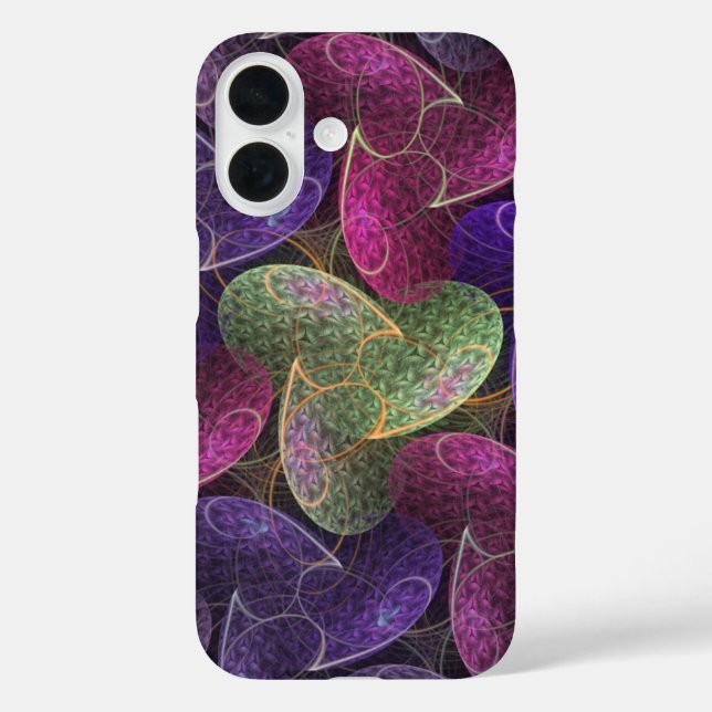 Coques Case-Mate iPhone Purple Abstrait Motif Infinite souhait (Verso)