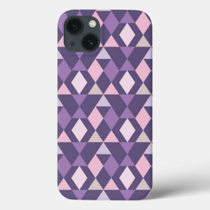 Coque Case-Mate iPhone Purple Arabic Geometric Pattern