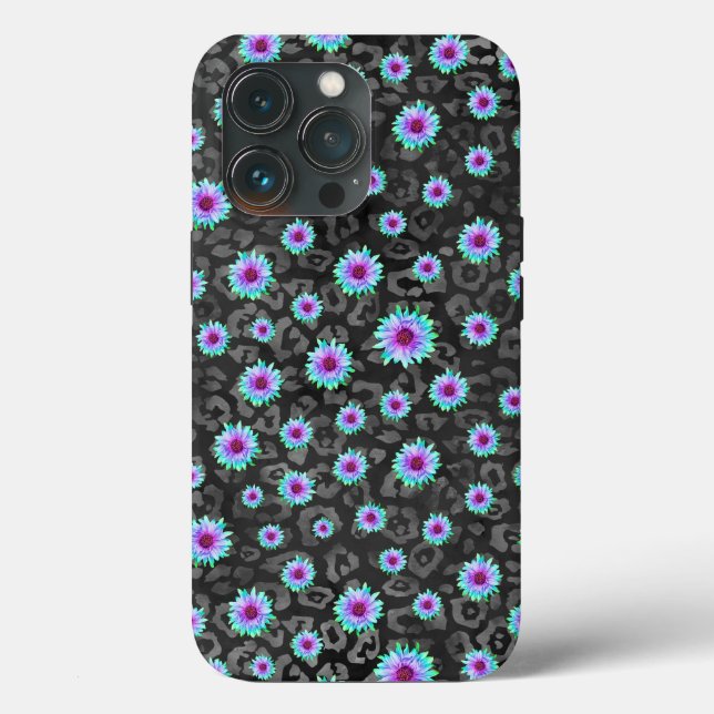 Coques Case-Mate iPhone Purple Daisy (Verso)