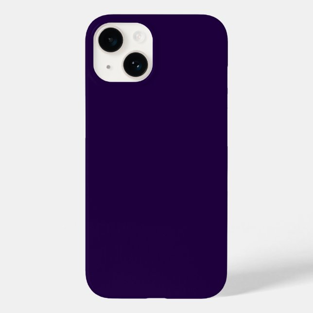 Coques Case-Mate iPhone Purple de minuit (Verso)