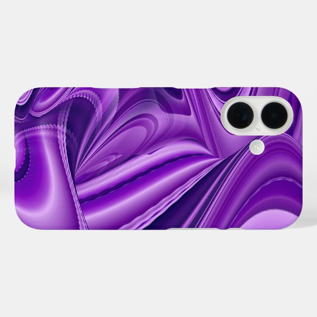 Coques Case-Mate iPhone Purple Dream, Imaginaire Abstrait Rainbow-Art (Verso (horizontal))