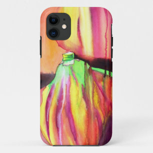 Coque Case-Mate iPhone Purple figs original art watercolor drip painting